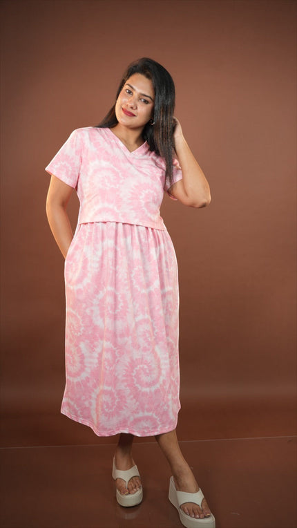 CozyFab Comfortable Everyday Midi Dress