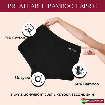 CozyFab Bamboo Cotton Boyshorts