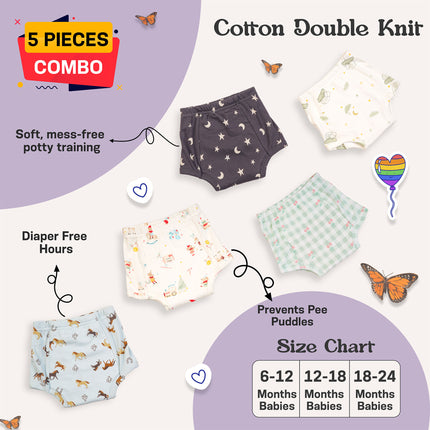 Kids Underwear - 5 Pieces Combo