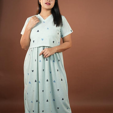 CozyFab Comfortable Everyday Midi Dress